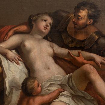 Charles Joseph Natoire, his circle Mars, Venus and Cupid.