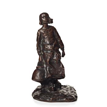 Ruth Milles, sculpture. Signed. Bronze. Height 29 cm.