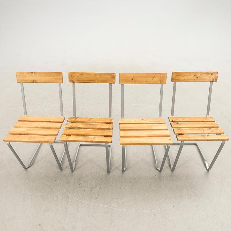 Garden chairs, 2+2 pcs, Grythyttan, second half of the 20th century.