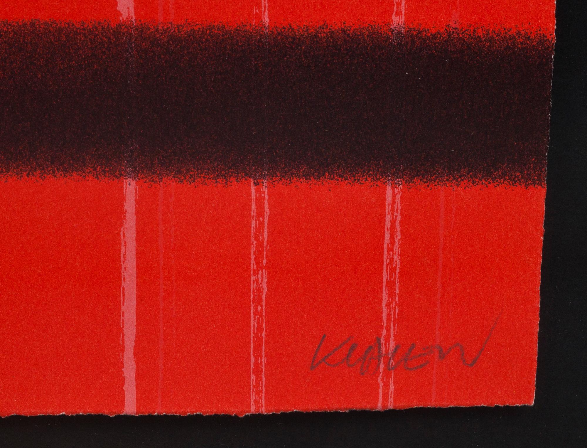 PETER KLASEN, färgserigrafi, signerad och numrerad 105/250.