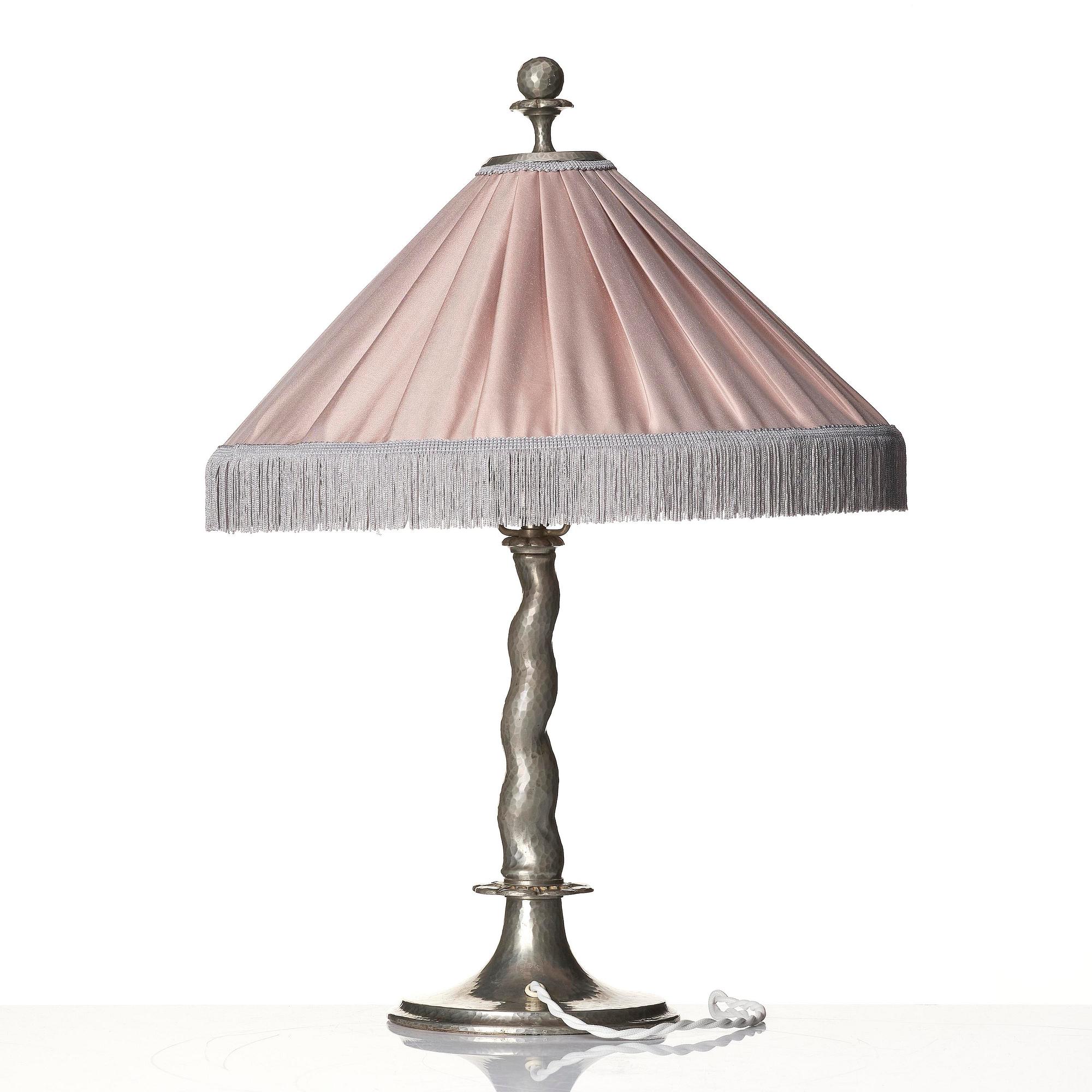 Harald Notini, a table lamp model "6891", Arvid Böhlmarks Lampfabrik, Stockholm, 1920s.