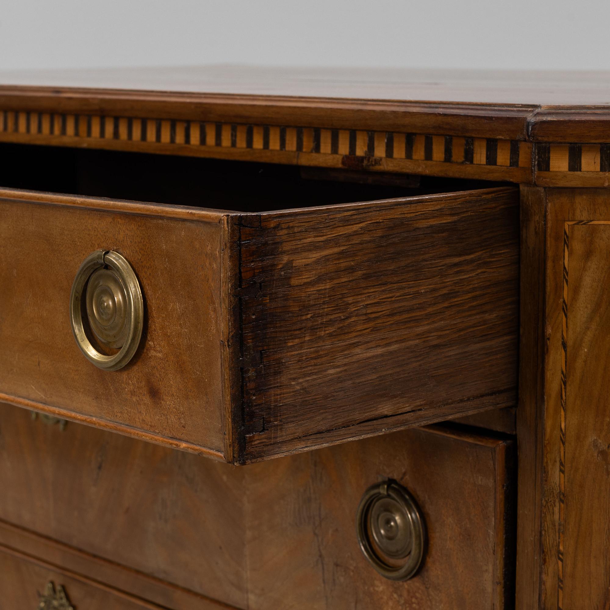 Bureau, Northern Europe, early 19th century.