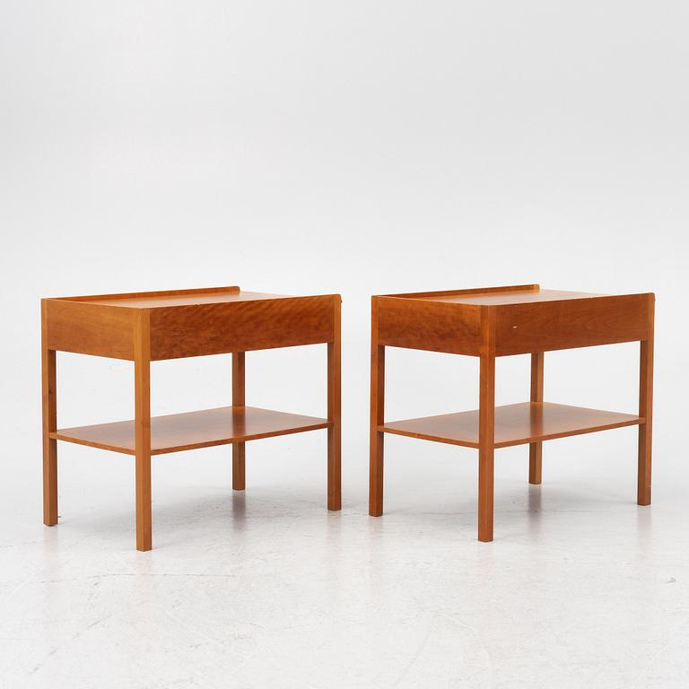 Josef Frank, a pair of model 914 bedside tables, Firma Svenskt Tenn, after 1985.