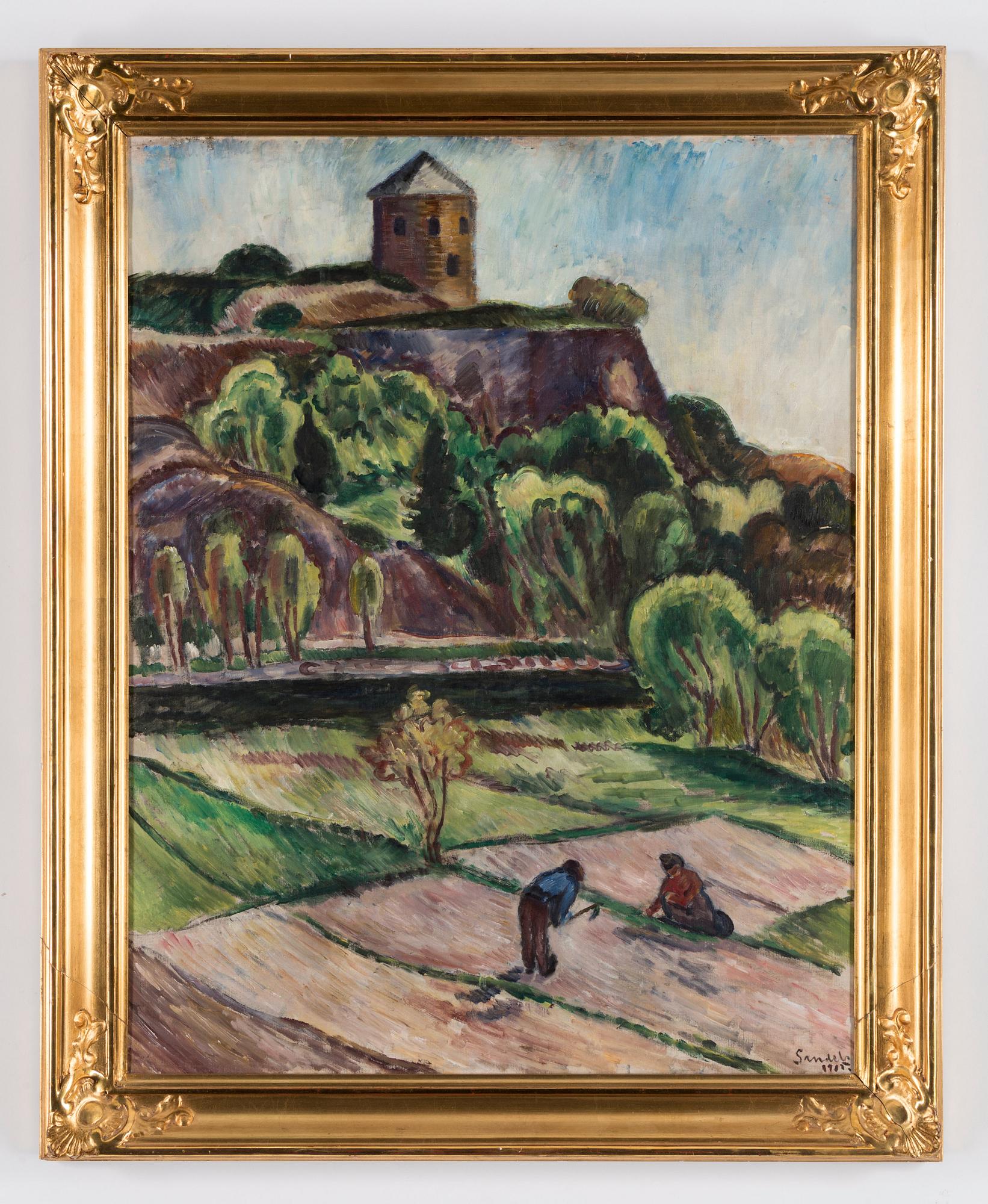 Gösta Sandels, Bohus fästning.