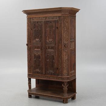 A German baroque cabinet, late 17th century.