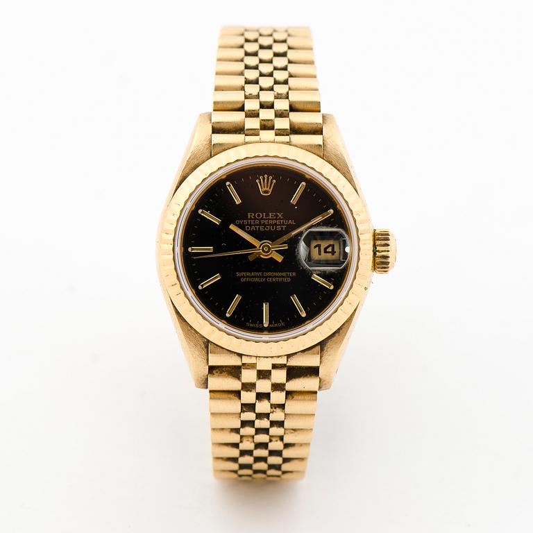 ROLEX, Oyster Perpetual Datejust, , wristwatch, 26 mm.