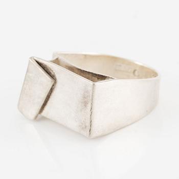 Birger Haglund, ring, sterling silver.