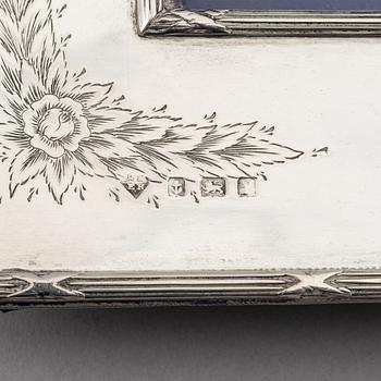 Fotoram, silver, Richard Martin, Ebenezer Hall & Co, Brimingham, England, 1905.