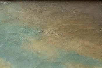 Jan Wynants (Wijnants), his art, Landscape with figures, 18th century.