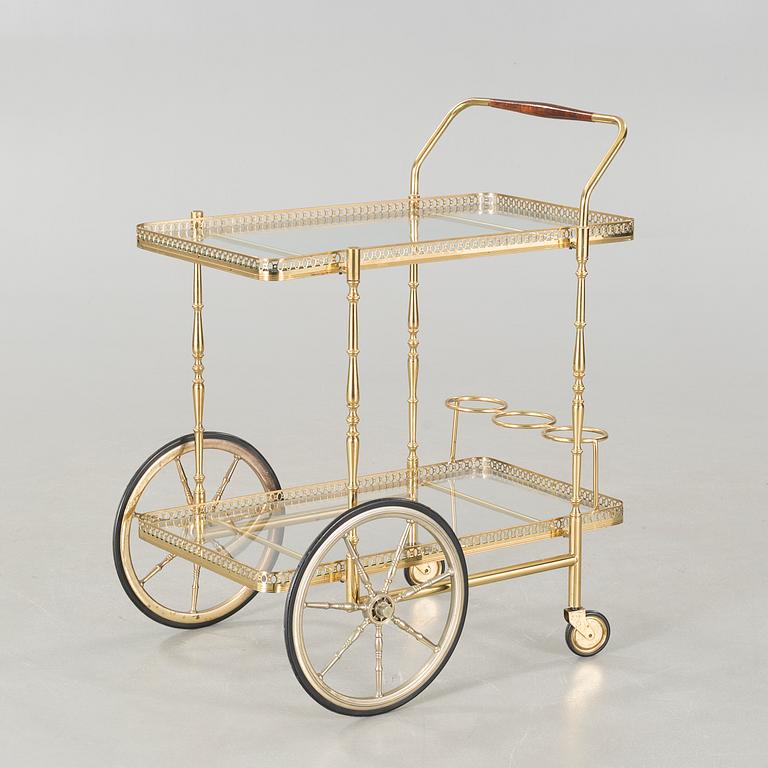 A serving trolley from Italy, 20th century.