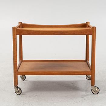 Hans J Wegner, serveringsvagn, Andreas Tuck, Danmark, 1960-tal.