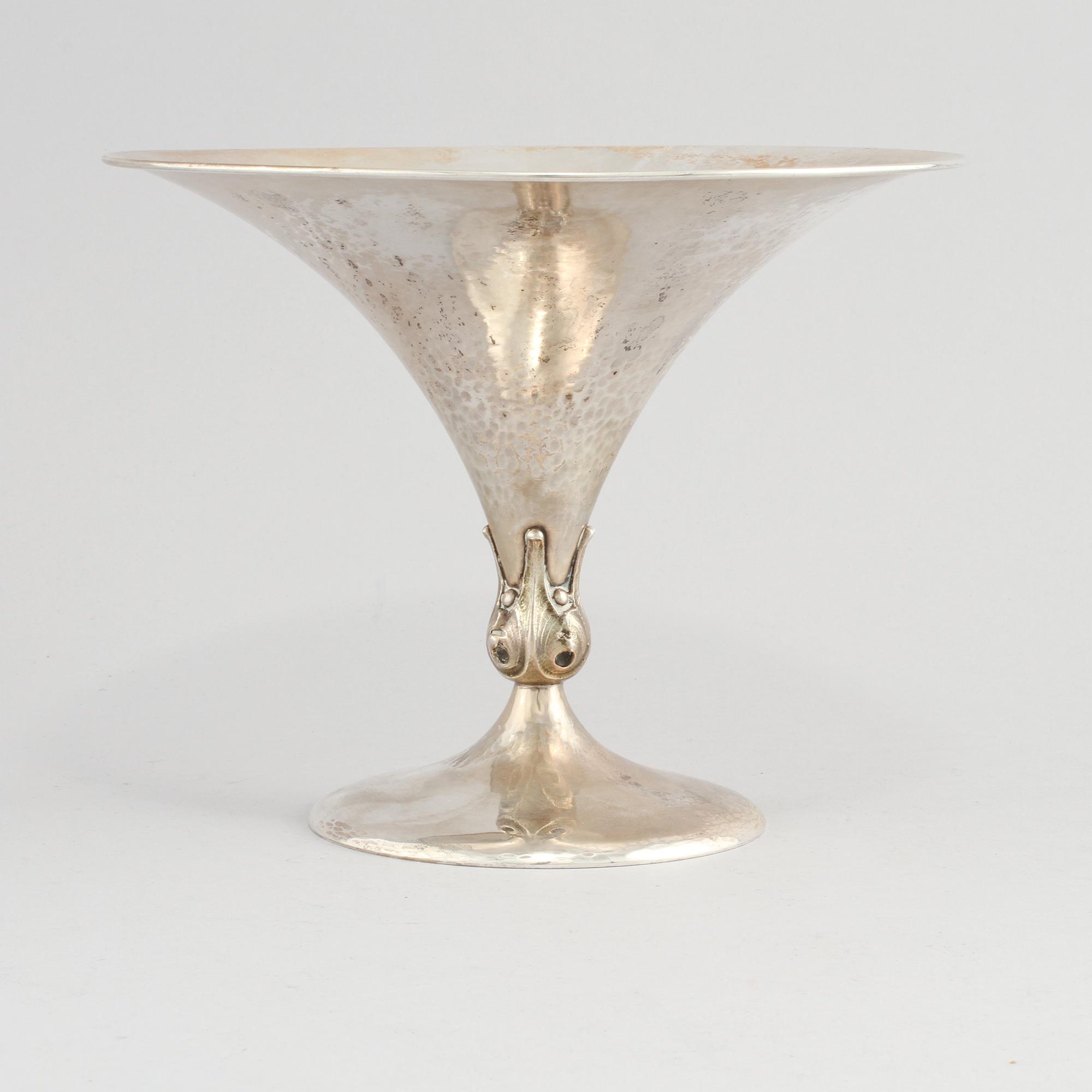 SKÅL, silver, K Andersson, Stockholm, 1926. Vikt 339 g.