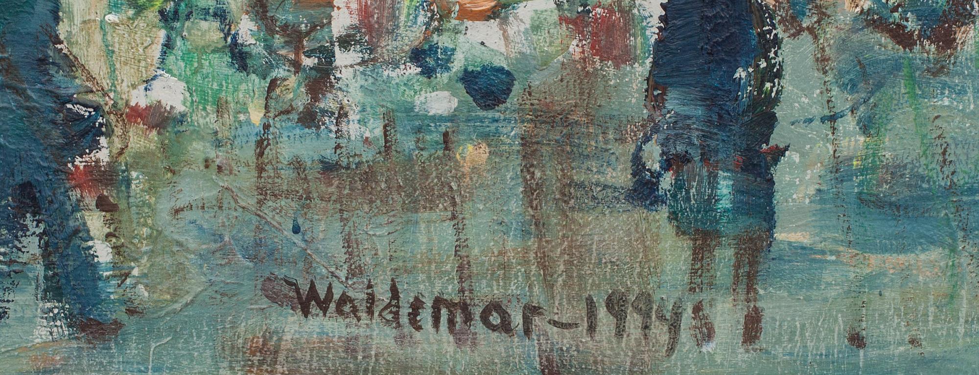 ÅKE WALDEMAR LARSSON, olja på duk. Signerad och daterad 1994.