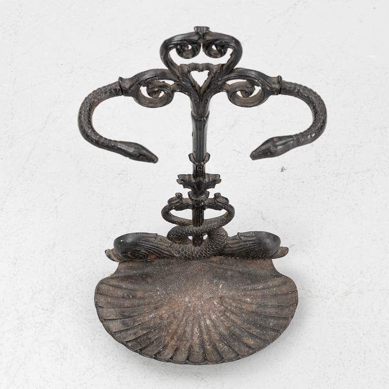 Paraplyställ, gjutjärn, tidigt 1900-tal.