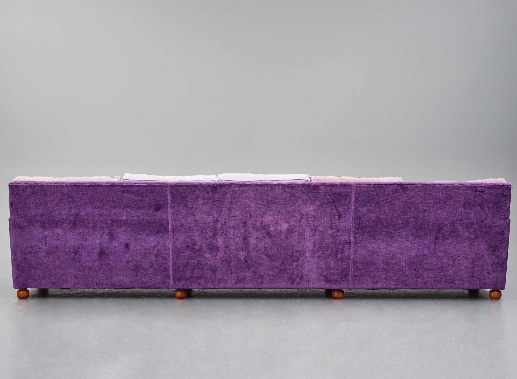 Josef Frank, a 'model 3031' sofa, Svenskt Tenn, Sweden.