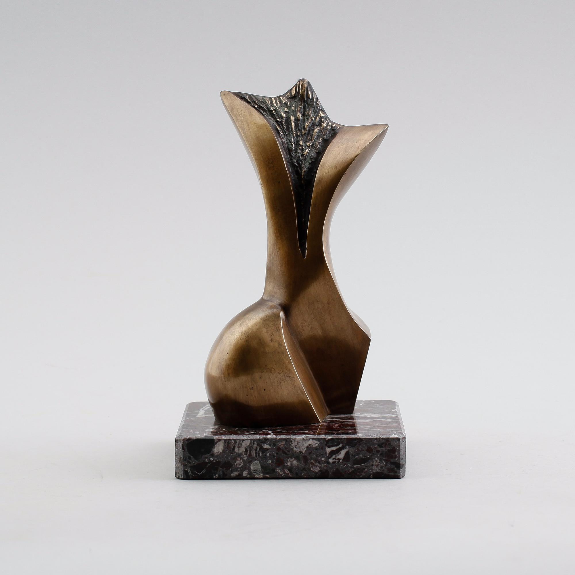 STAN WYS, skulptur, brons, signerad, numrerad 5/12, 1999.