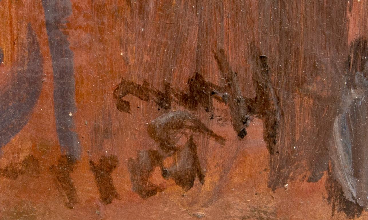 Hans Ryggen, oil on canvas, signed.