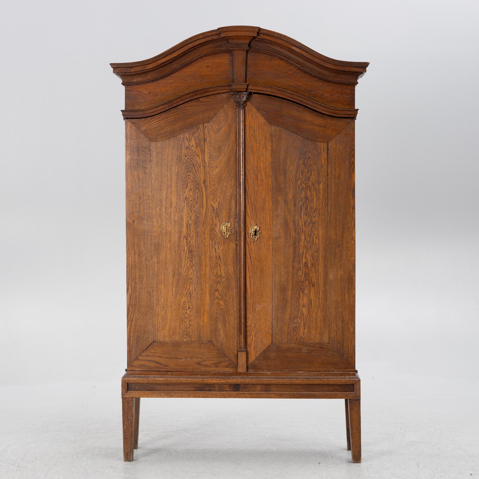 A Rococo cabinet, second half of the 18th century.