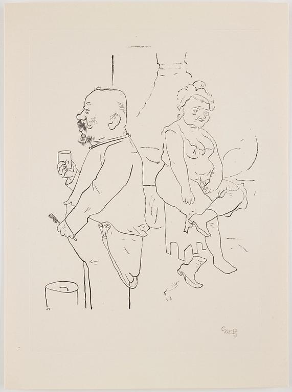 George Grosz, "Ecce Homo".