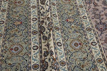 A carpet, Kashan, c. 400 x 280 cm.