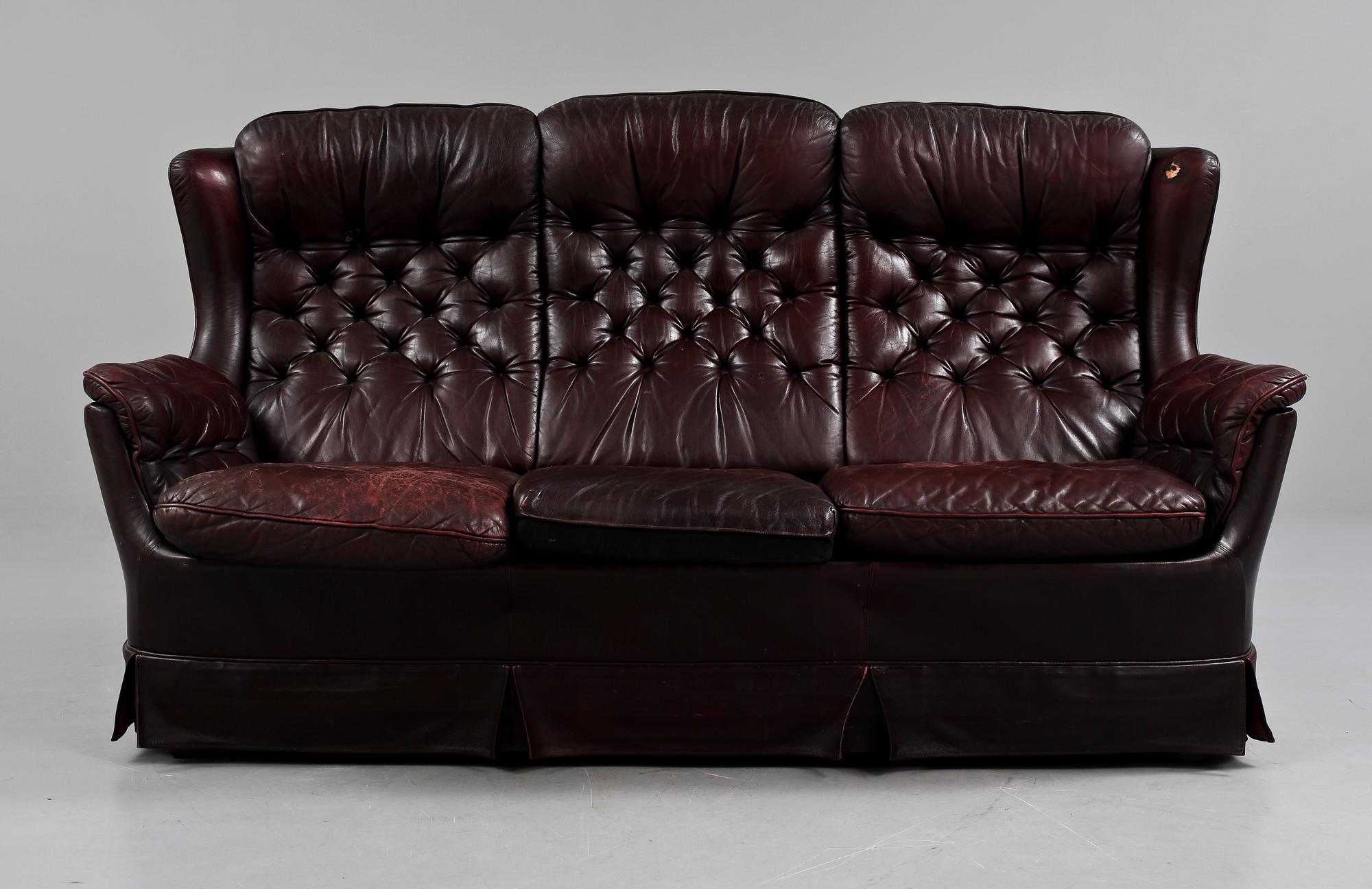 SOFFA, Chesterfieldmodell, 1900-talets andra hälft.