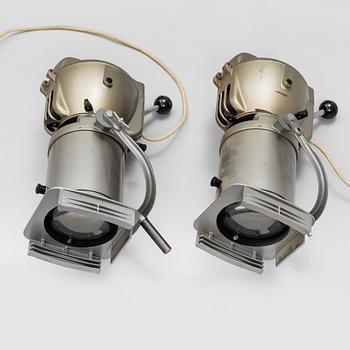 Two Strand Electric lamps, England, 20th century.