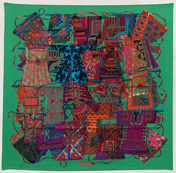Hermès, scarf, "Voyage en Étoffes".
