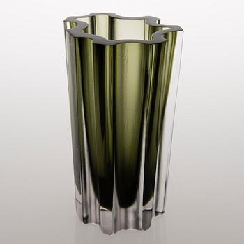 TAPIO WIRKKALA, MALJAKKO, lasia, signeerattu Tapio Wirkkala 3502. Iittala 1959-69.