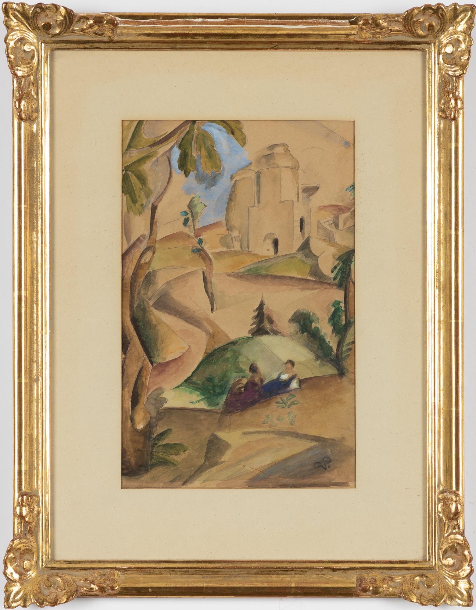 Georg Pauli, Southern Landscape.
