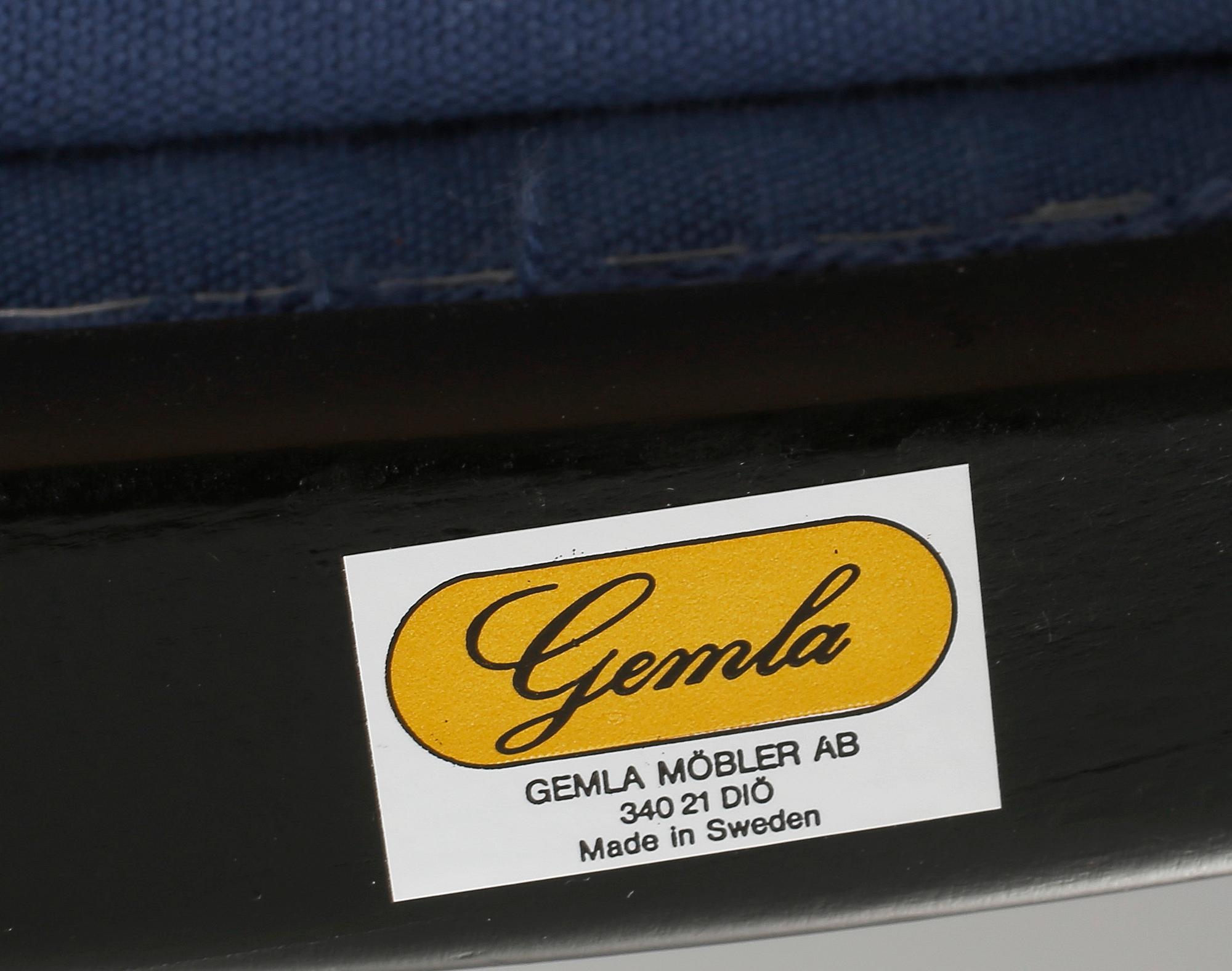 KARMSTOLAR, 6 st, "Opera", Peter Celsing och Erik Karlström, Gemla, 1900-talets fjärde kvartal.