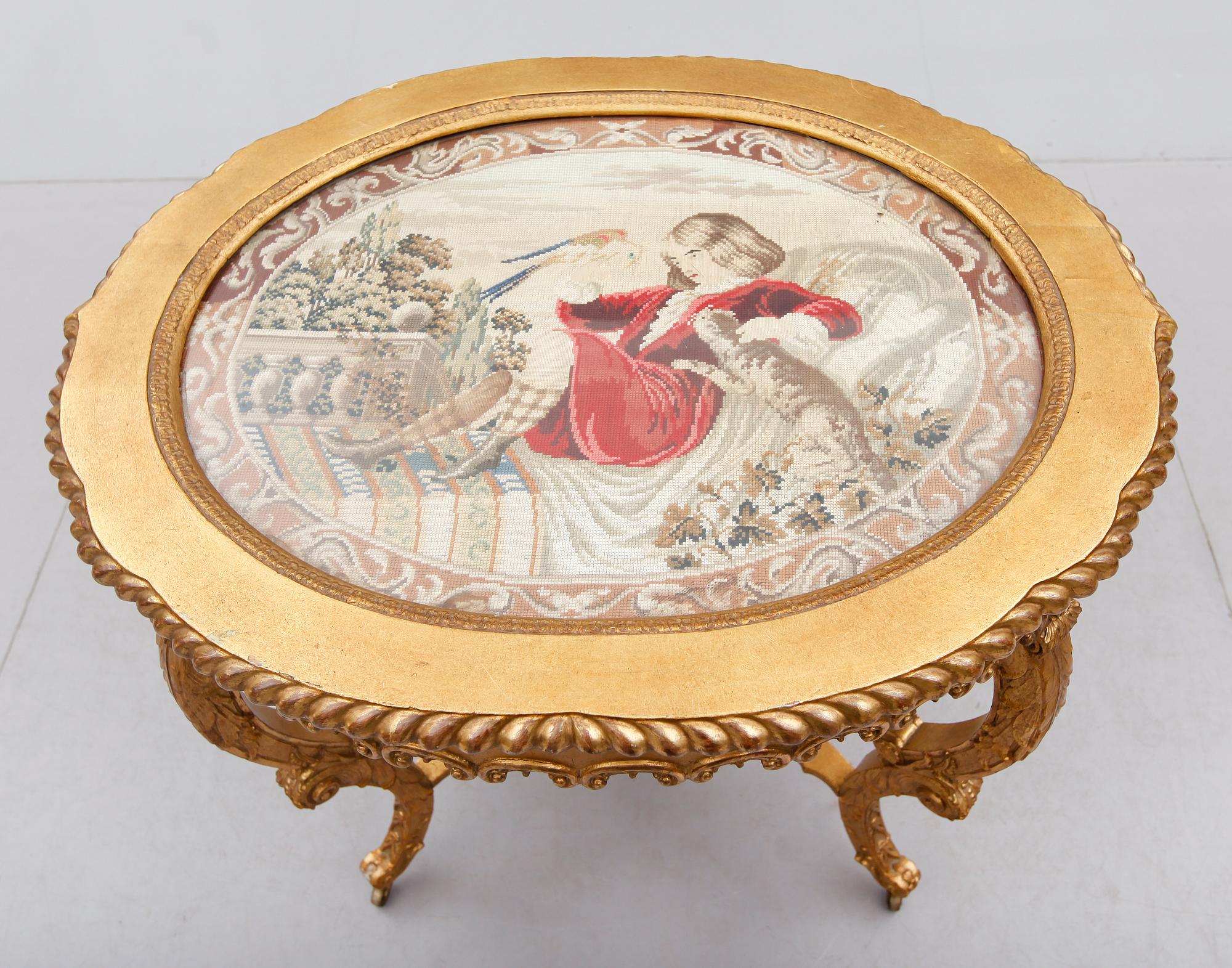 BORD, rokokostil, sent 1800-tal.