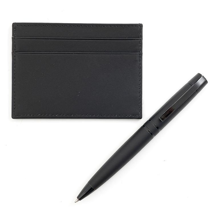 Omega, card holder & pen, “No Reserve”.