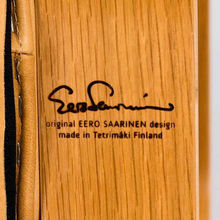 EERO SAARINEN, nojatuoli ja rahi, "Grasshopper", lisenssivalmistaja Tetrimäki Oy.