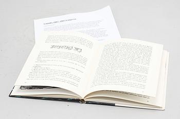 OKÄND KONSTNÄR, olja på duk, porträtt av Amiral Otto Lagerberg, 1800-tal. Epåletter och bok medföljer.