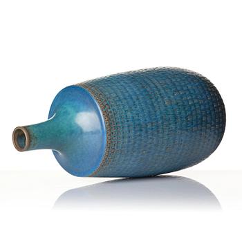 Stig Lindberg, a stoneware vase, Gustavsberg Studio, 1960.