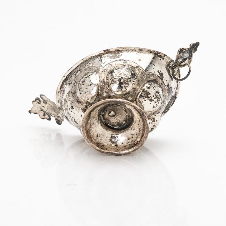Ladle, silver, Sweden, 17th/18th century.
