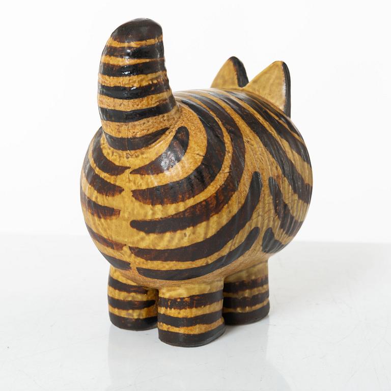 Lisa Larson, a 'Stora katten' stoneware figurine from the series 'Jura', Gustavsberg.