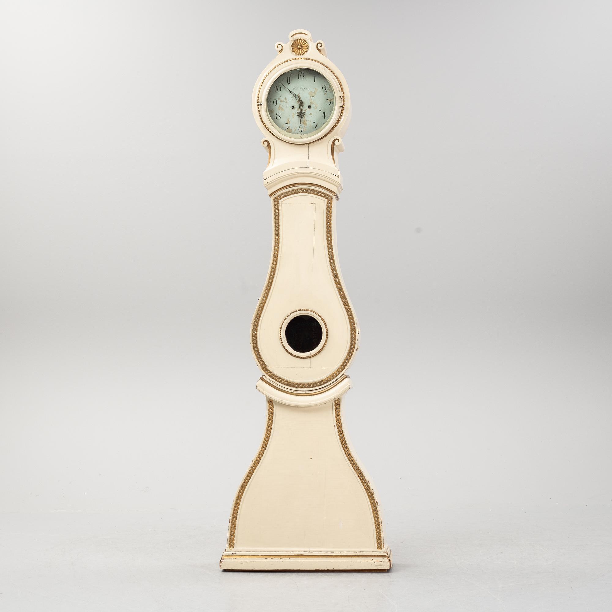 A swedish longcase clock, first half of the 20th century.