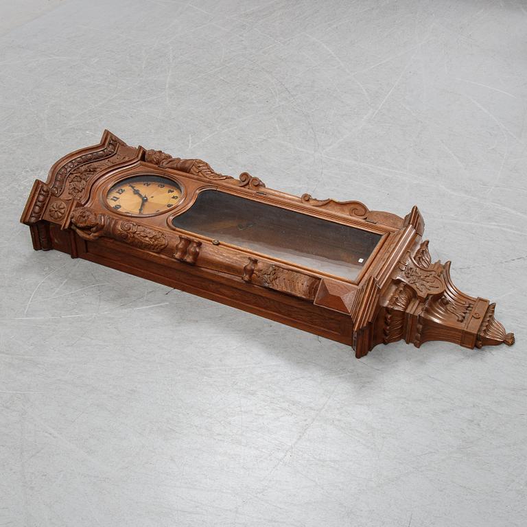 An Austrian wall regulator, late 19th century.