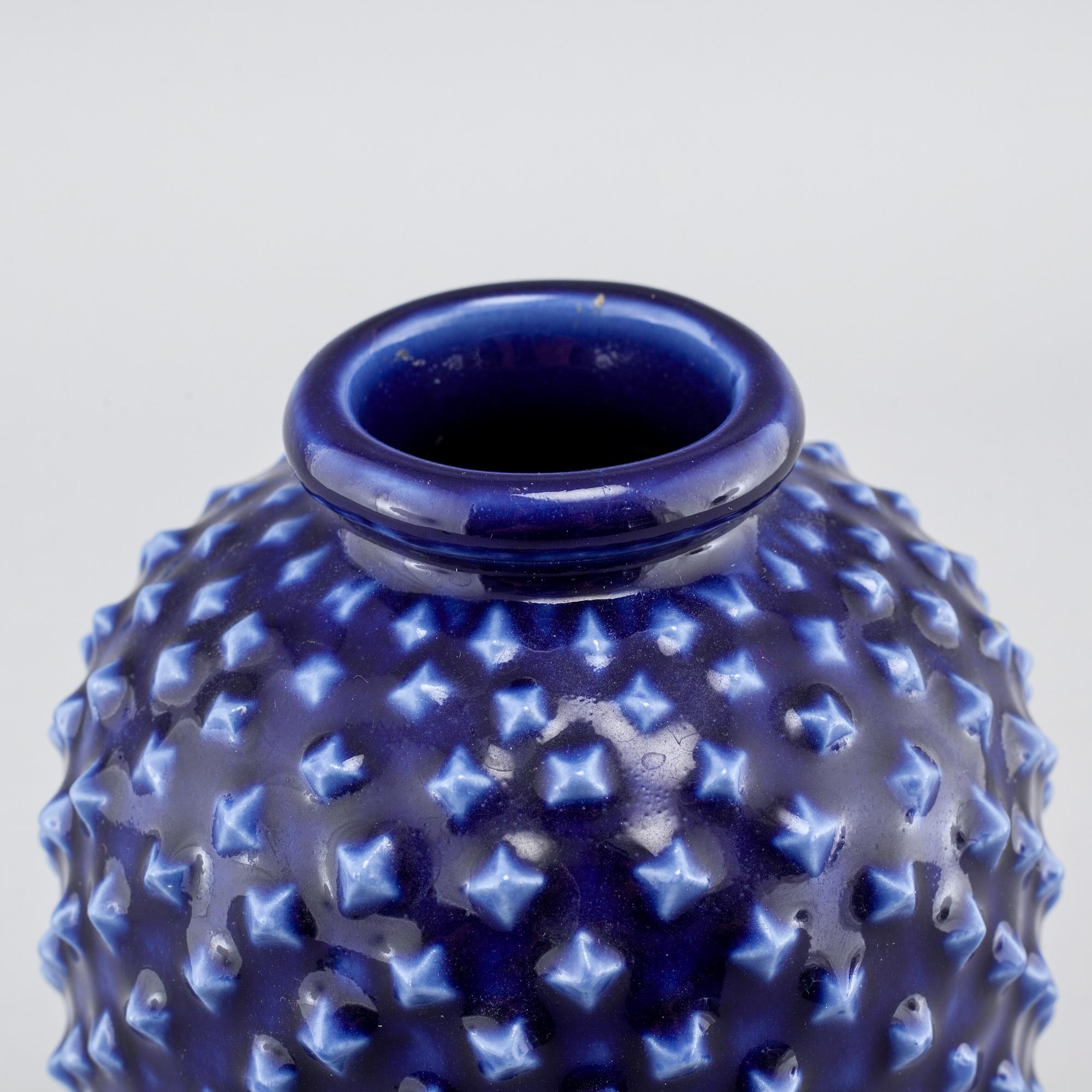 GUNNAR NYLUND, vas, stengods, Rörstrand, 1950-tal.