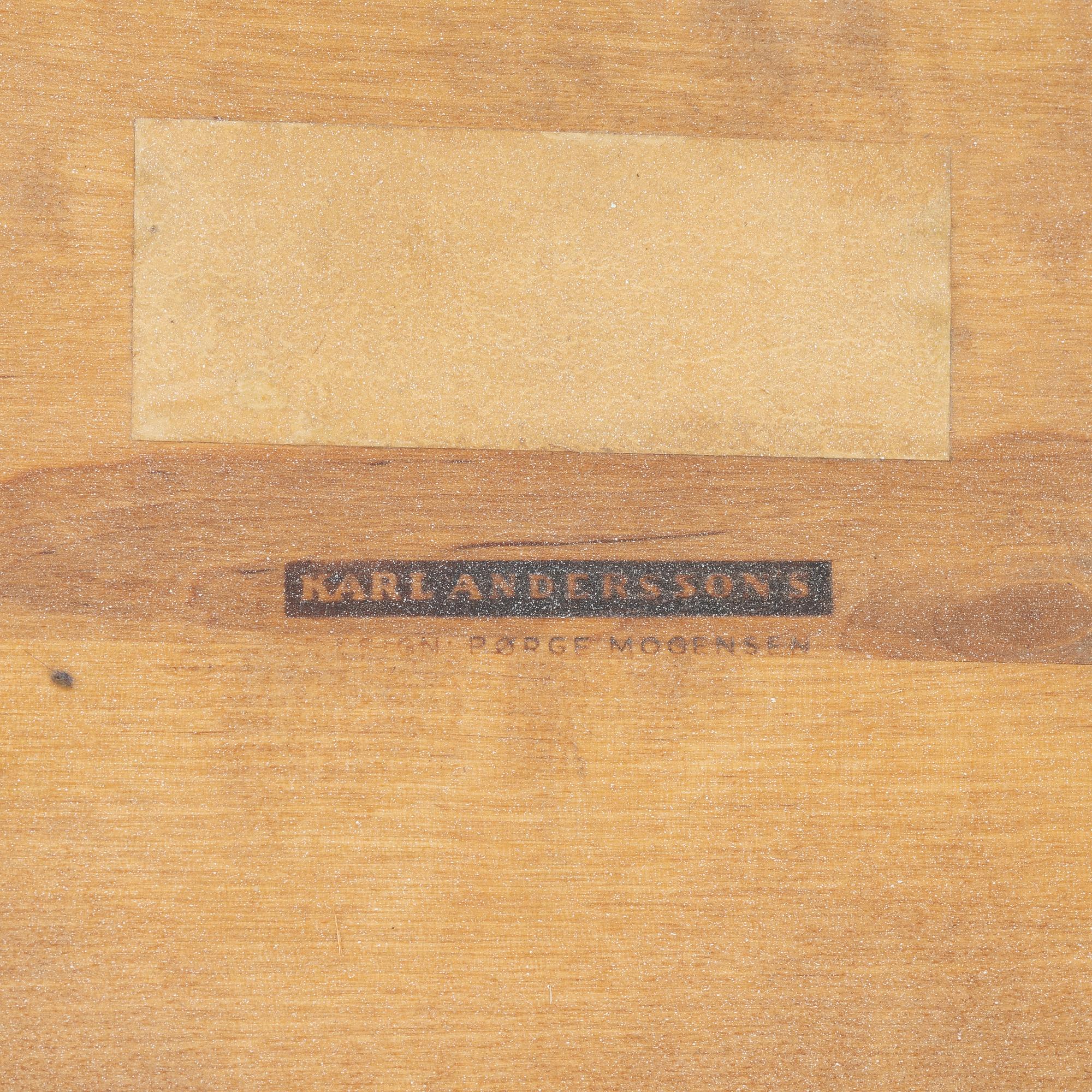 Børge Mogensen, an 'Öresund' dining table, AB Karl Andersson & Söner.