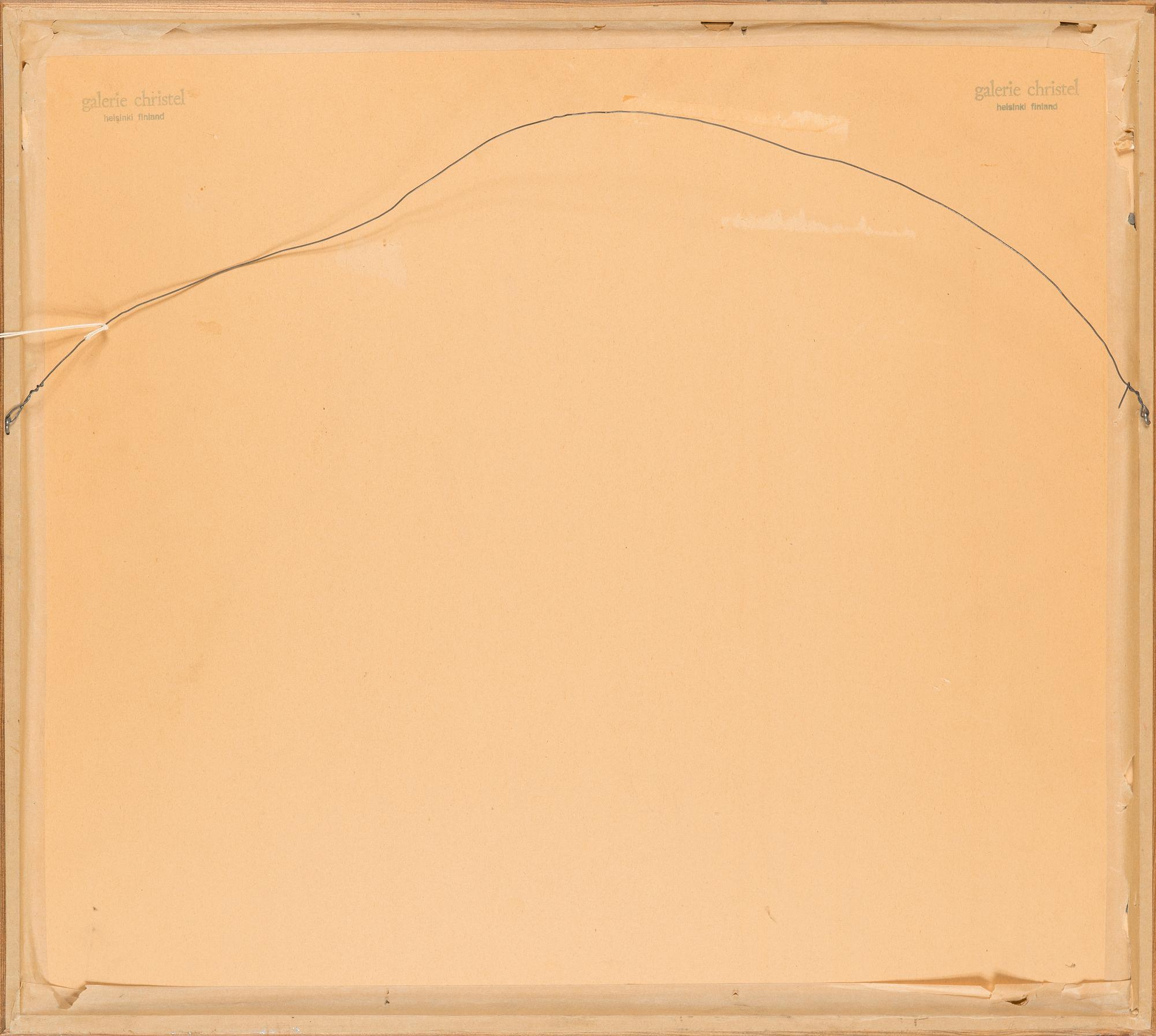 Anton Rooskens, lithograph, signed and dated -67, numbered 38/100.