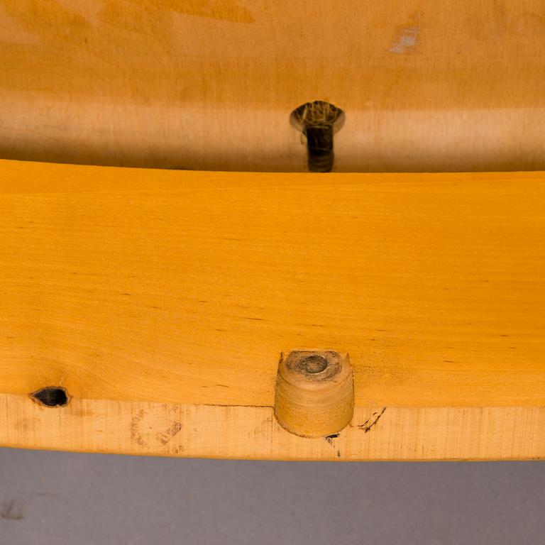 OLOF OTTELIN, Two mid 20th century "Status" armchairs for Keravan Puusepäntehdas, Stockmann, Finland,