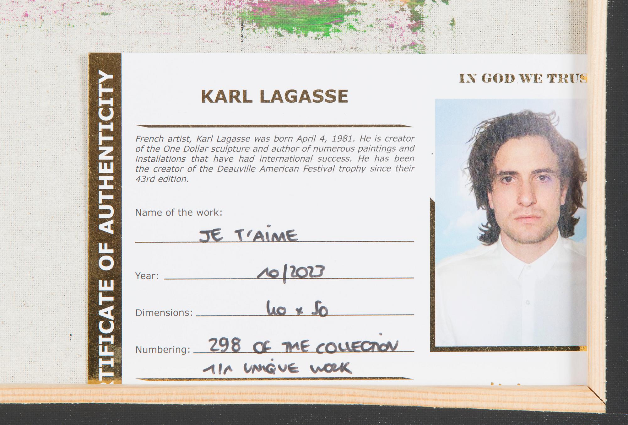 Karl Lagasse, "Je t'aime".