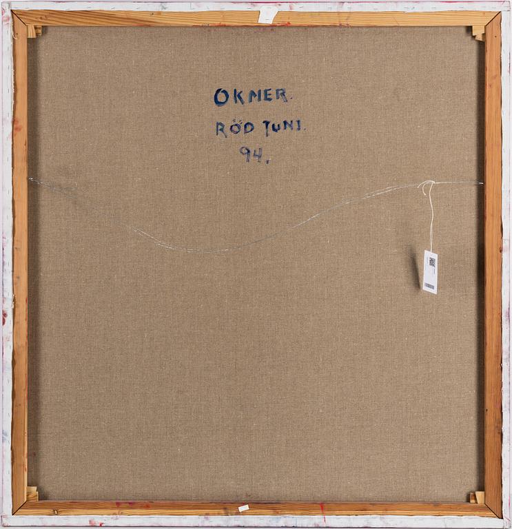 GUNNAR OKNER, olja på duk, signerad och daterad 94 a tergo.