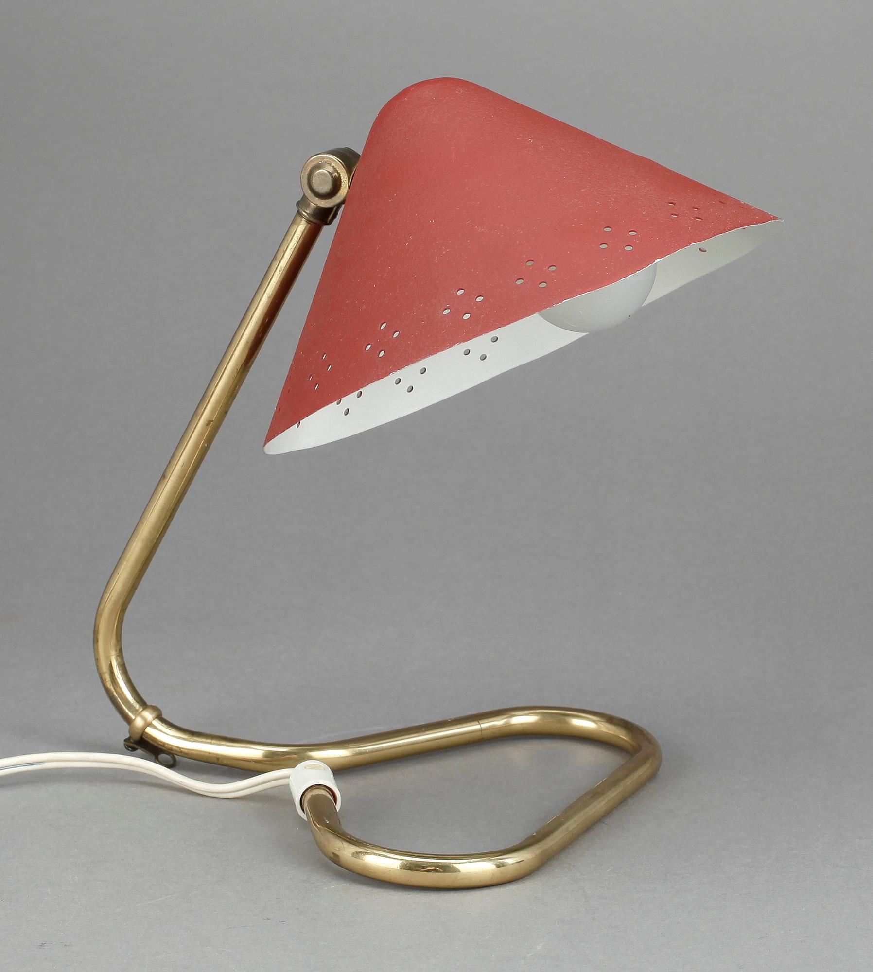 BORDSLAMPA, omkr 1900-talets mitt.