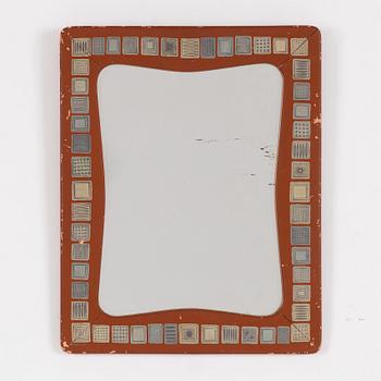 Hans-Agne Jakobsson, mirror, Åhus 1954.