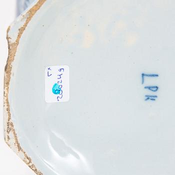 LOCKURNOR, 3 st, fajans, Delft 1700-tal.