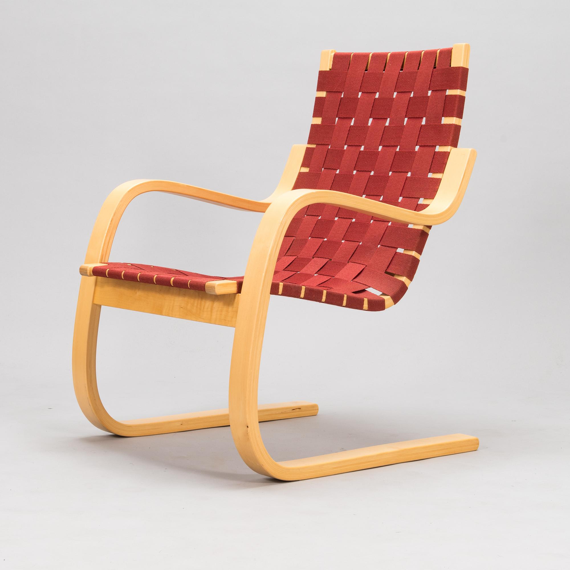 Alvar Aalto, An armchair model '406' for Artek, special color edition 2007.