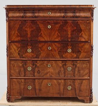 CHIFFONJÉ, senempire, 1800-talets mitt.
